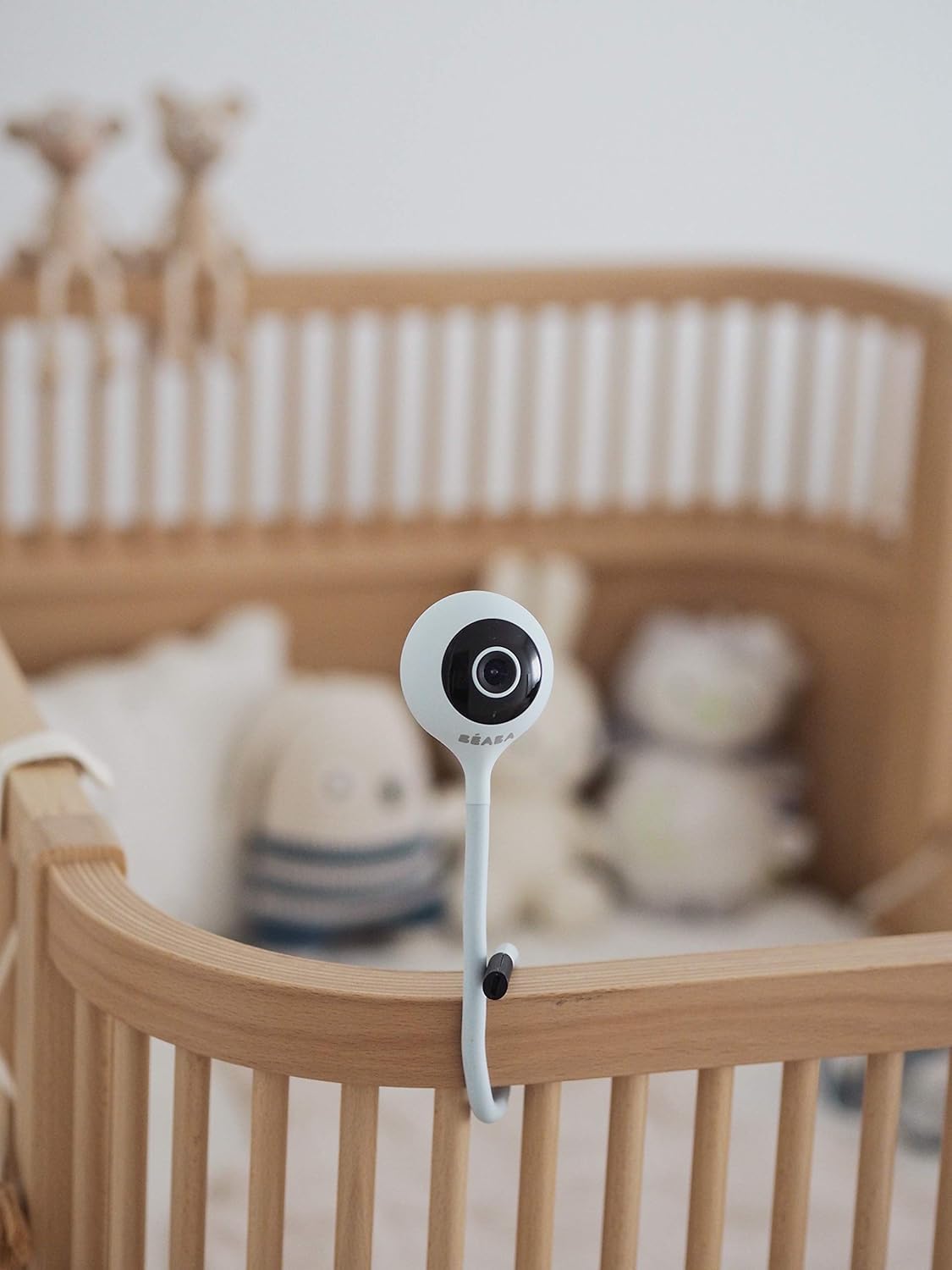 BÉABA Zen Connect Babyphone Vidéo Full HD 1080p, WiFi & Talkie-Walkie – Longue Portée