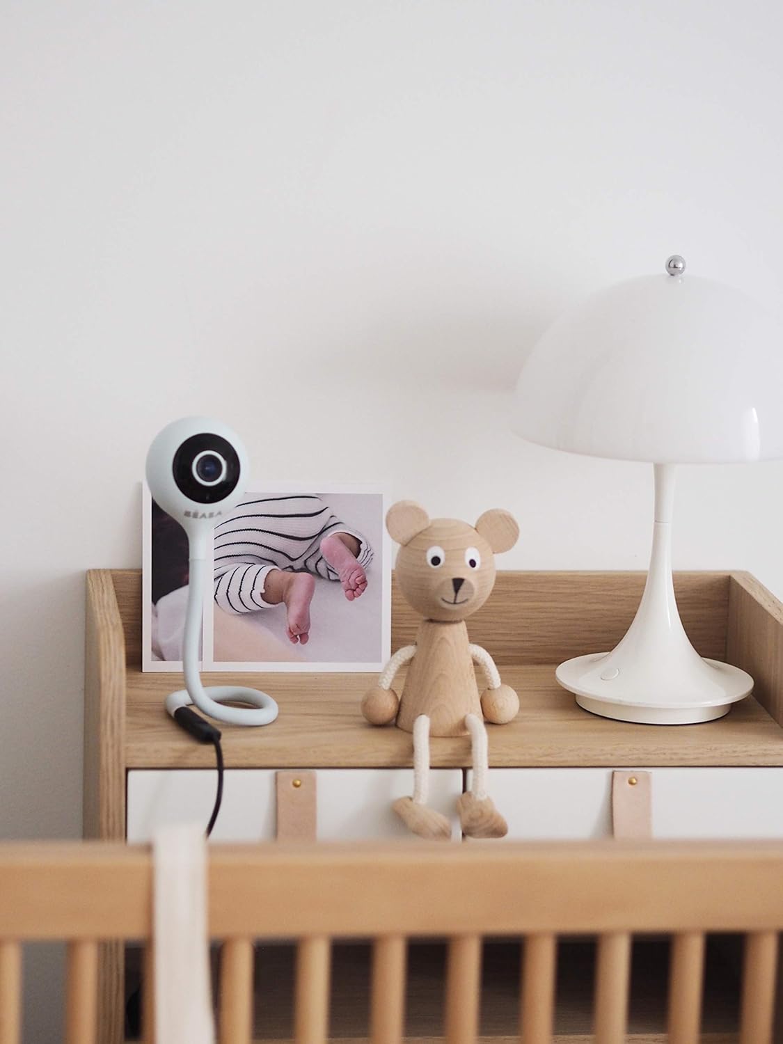 BÉABA Zen Connect Babyphone Vidéo Full HD 1080p, WiFi & Talkie-Walkie – Longue Portée