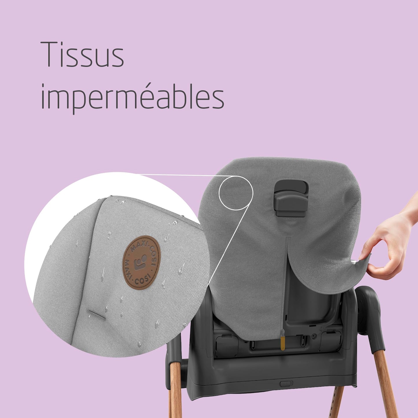 Maxi-Cosi Minla Chaise Haute Évolutive, 0-14 Ans, 60 kg, Essential Graphite