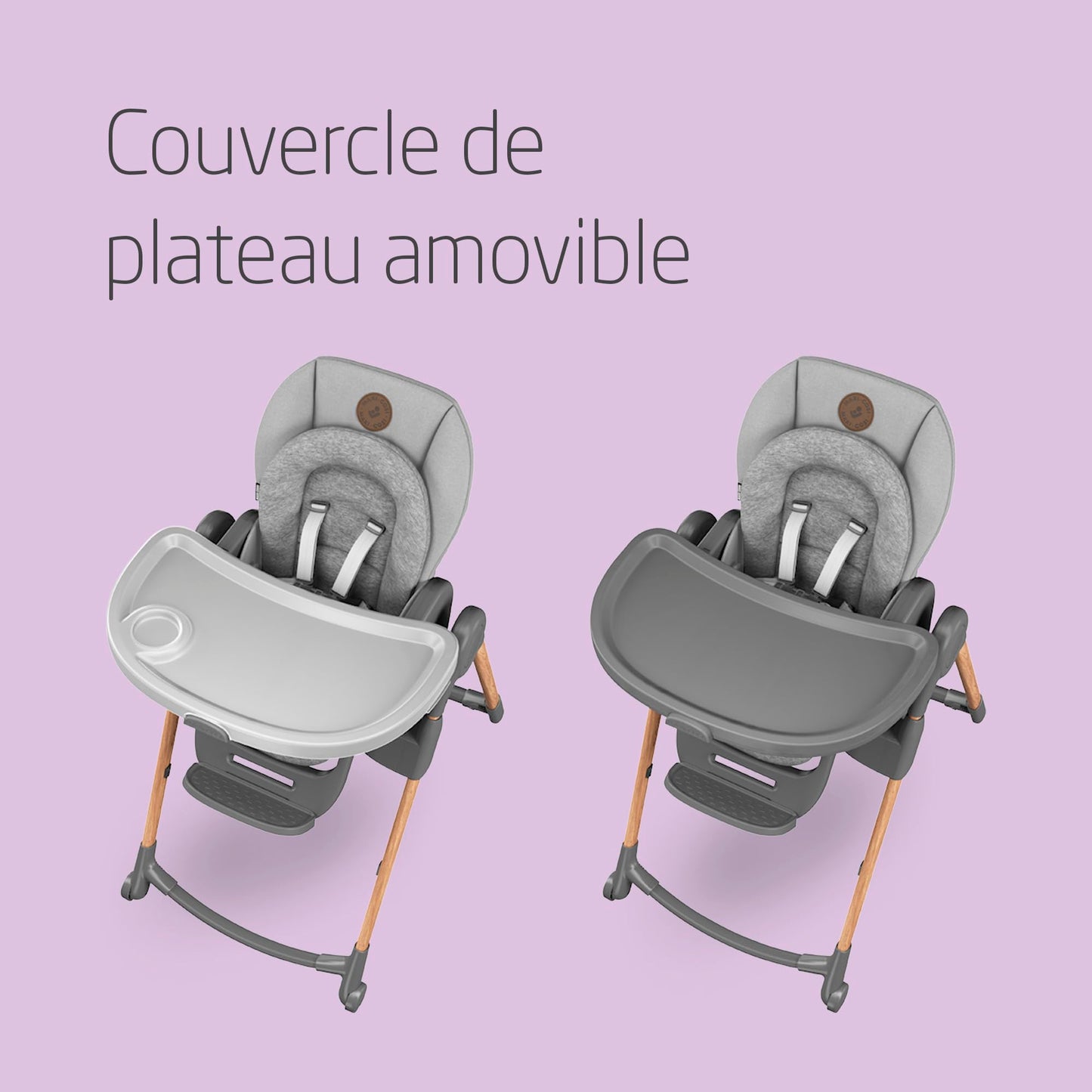 Maxi-Cosi Minla Chaise Haute Évolutive, 0-14 Ans, 60 kg, Essential Graphite