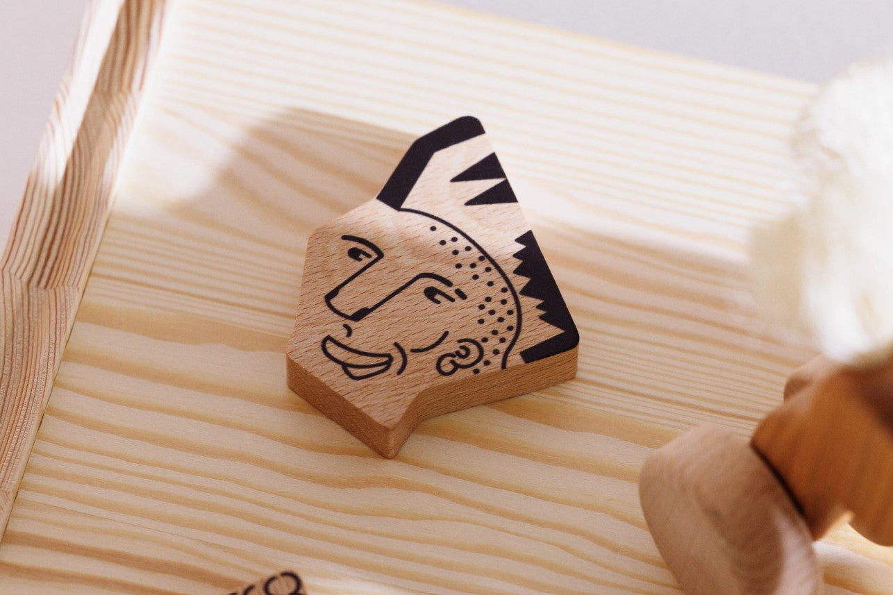 Puzzle en bois pour enfant – Jouet éducatif