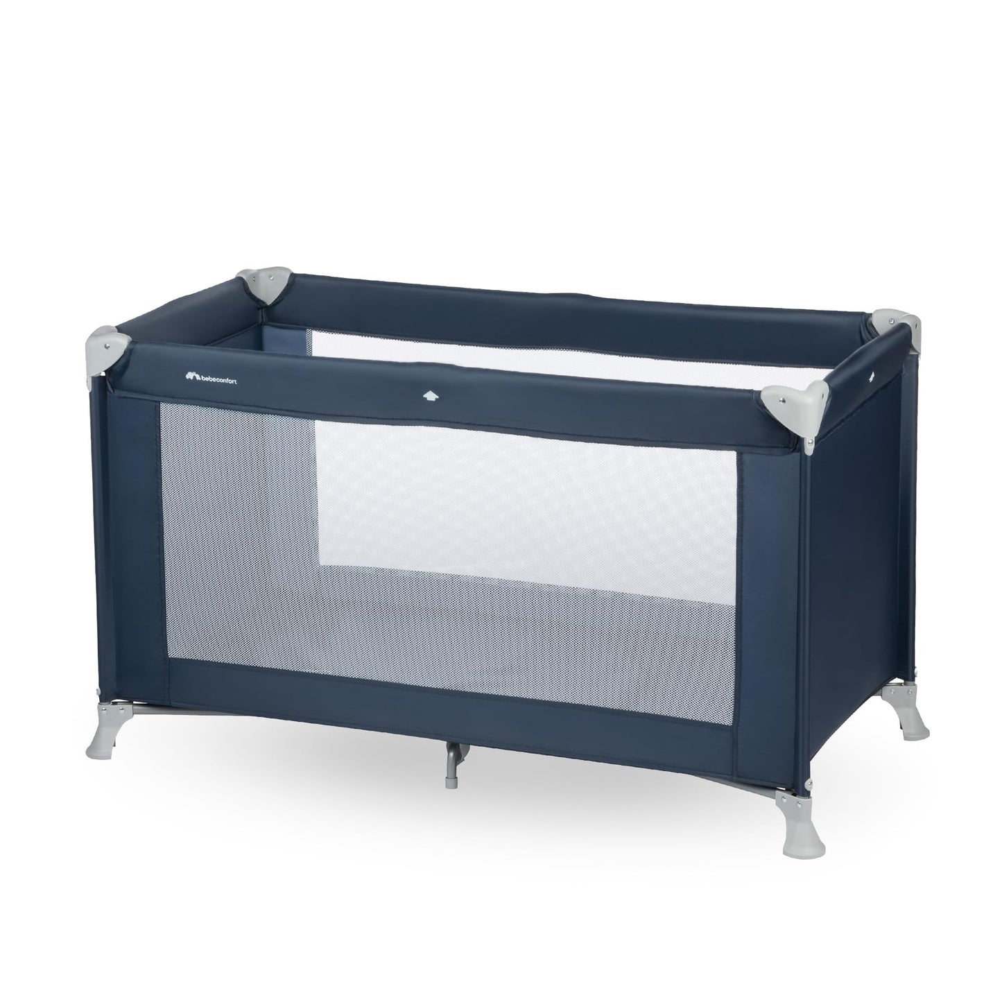 Lit Parapluie Bebeconfort Soft Dreams, Naissance-3 Ans, 15 kg, Avec Matelas, Hauteur Réglable, Gray Mist