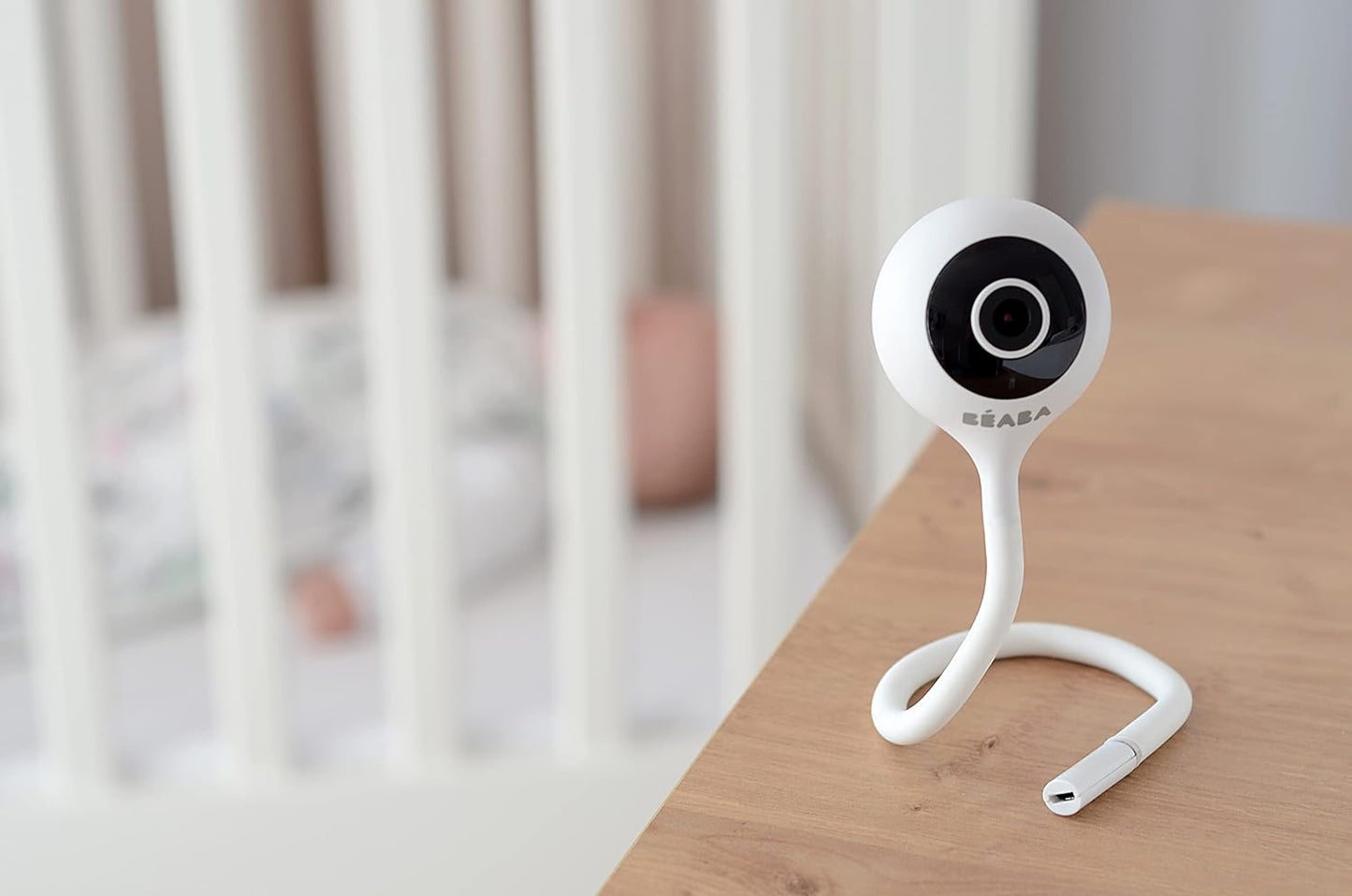 BÉABA Zen Connect Babyphone Vidéo Full HD 1080p, WiFi & Talkie-Walkie – Longue Portée