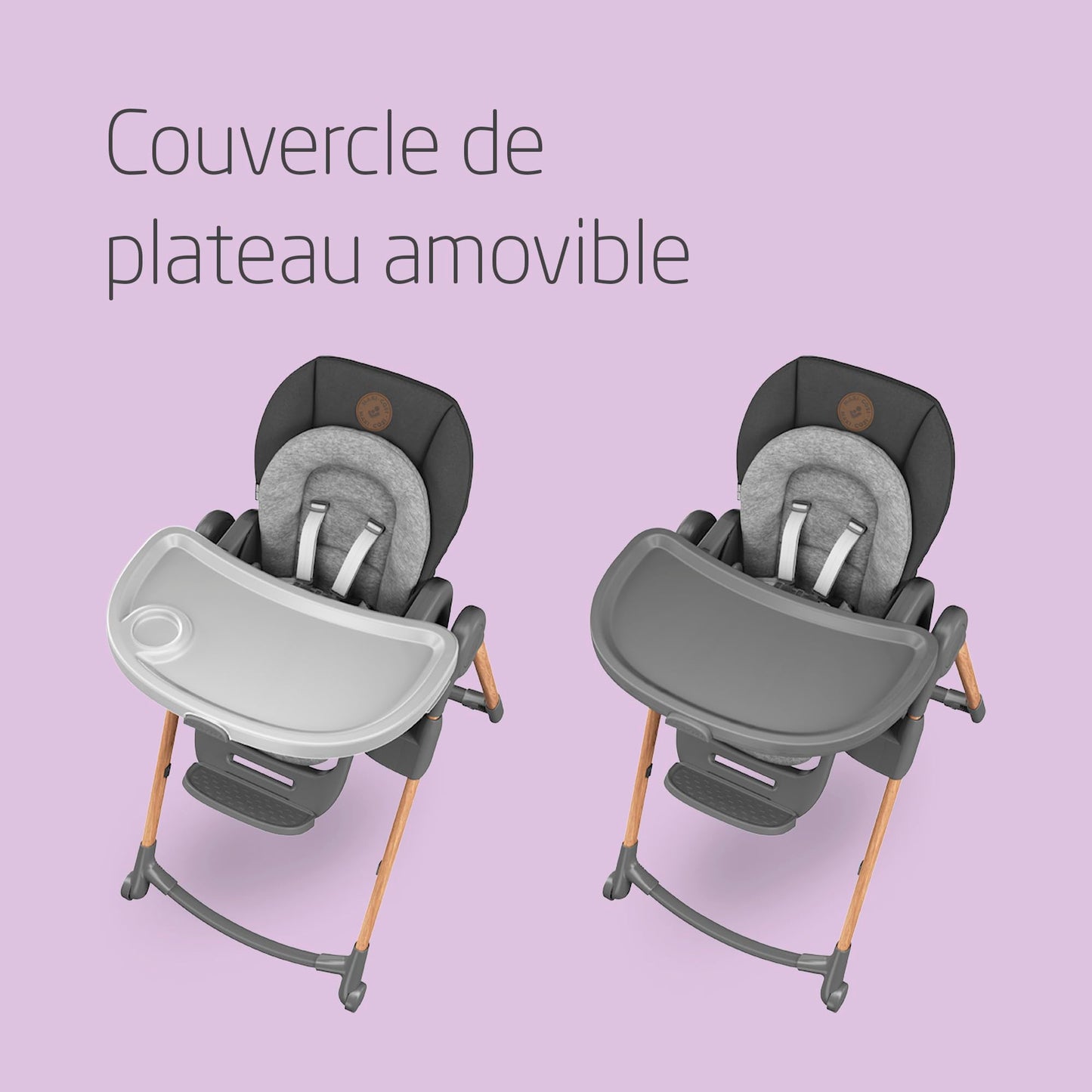 Maxi-Cosi Minla Chaise Haute Évolutive, 0-14 Ans, 60 kg, Essential Graphite