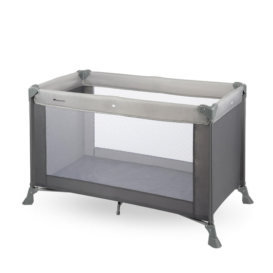 Lit Parapluie Bebeconfort Soft Dreams, Naissance-3 Ans, 15 kg, Avec Matelas, Hauteur Réglable, Gray Mist