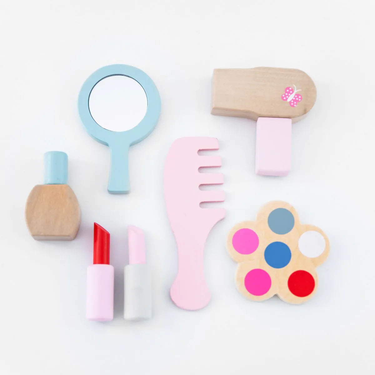 Mini Coiffeuse Jouet en Bois
