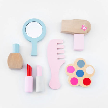 Mini Coiffeuse Jouet en Bois