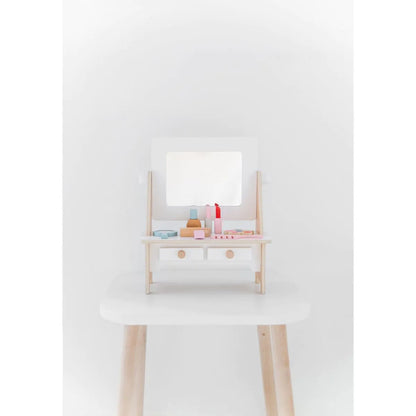 Mini Coiffeuse Jouet en Bois
